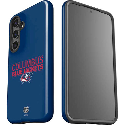 NHL Columbus Blue Jackets Lineup Galaxy S25 Plus Impact Case